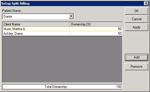 Split Billing